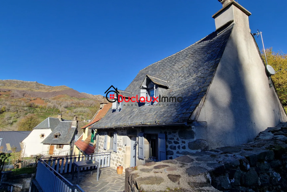 Maison ancienne rénovée à Mandailles au cœur de la vallée 