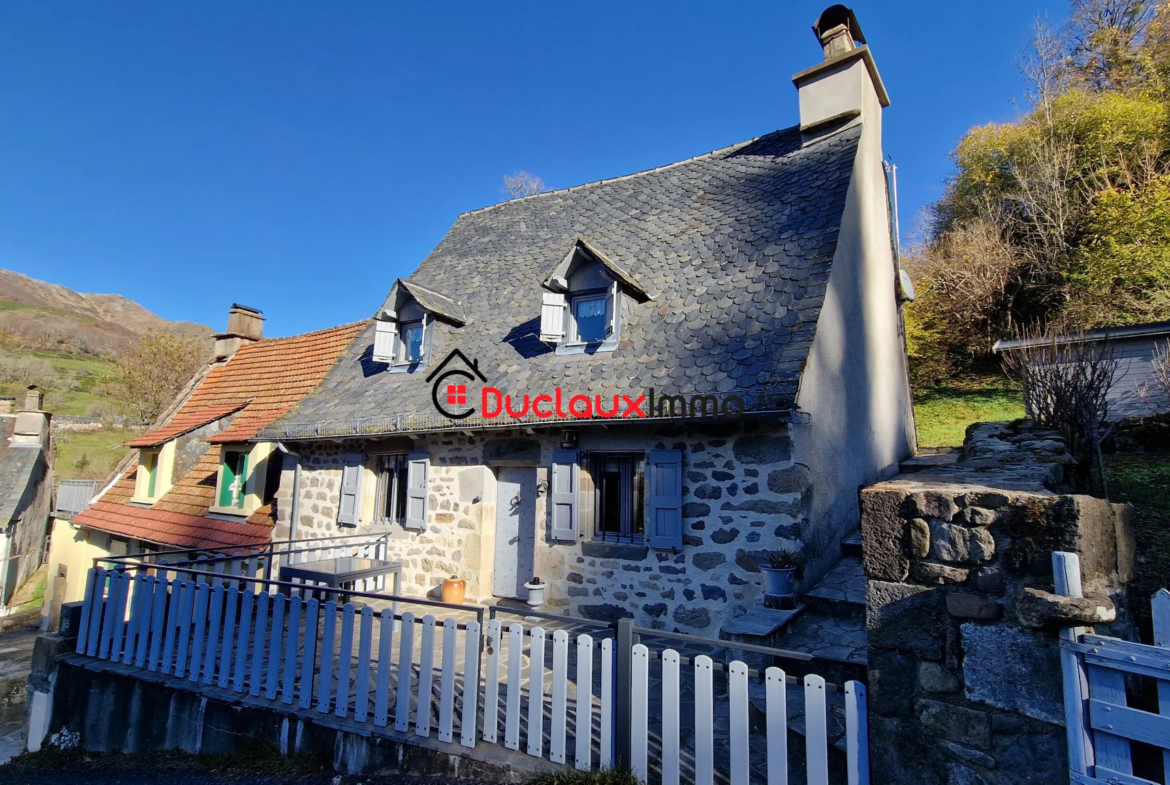 Maison ancienne rénovée à Mandailles au cœur de la vallée 