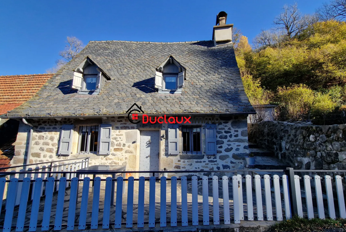 Maison ancienne rénovée à Mandailles au cœur de la vallée 