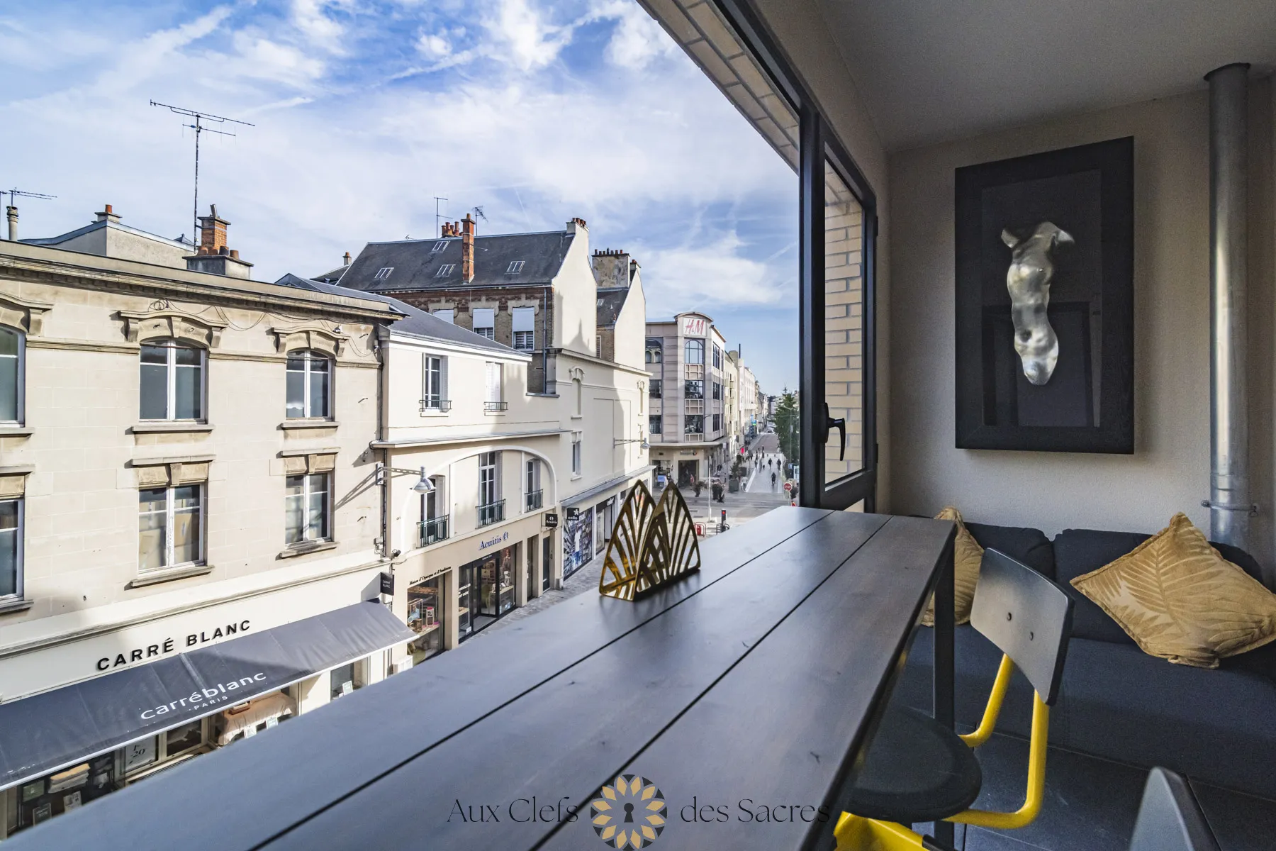 Appartement T2 meublé hypercentre Reims à vendre 