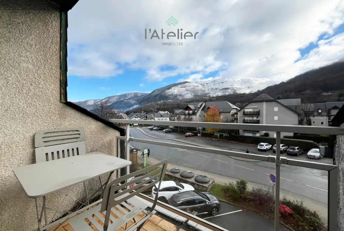 Appartement T3 rénové avec box et casier à skis à Saint-Lary Soulan 