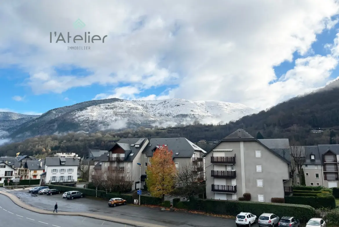 Appartement T3 rénové avec box et casier à skis à Saint-Lary Soulan 