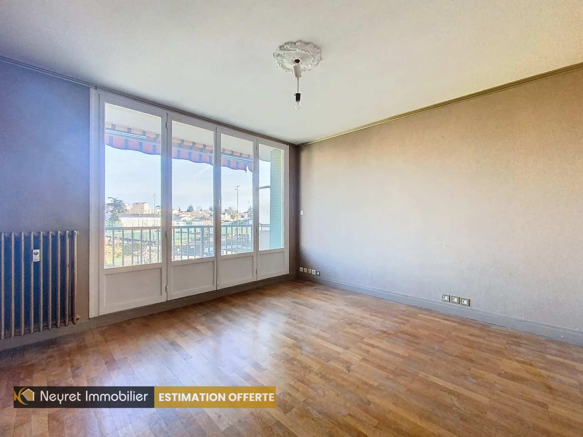 Appartement T3 avec balcon à vendre à Fontaines sur Saône 