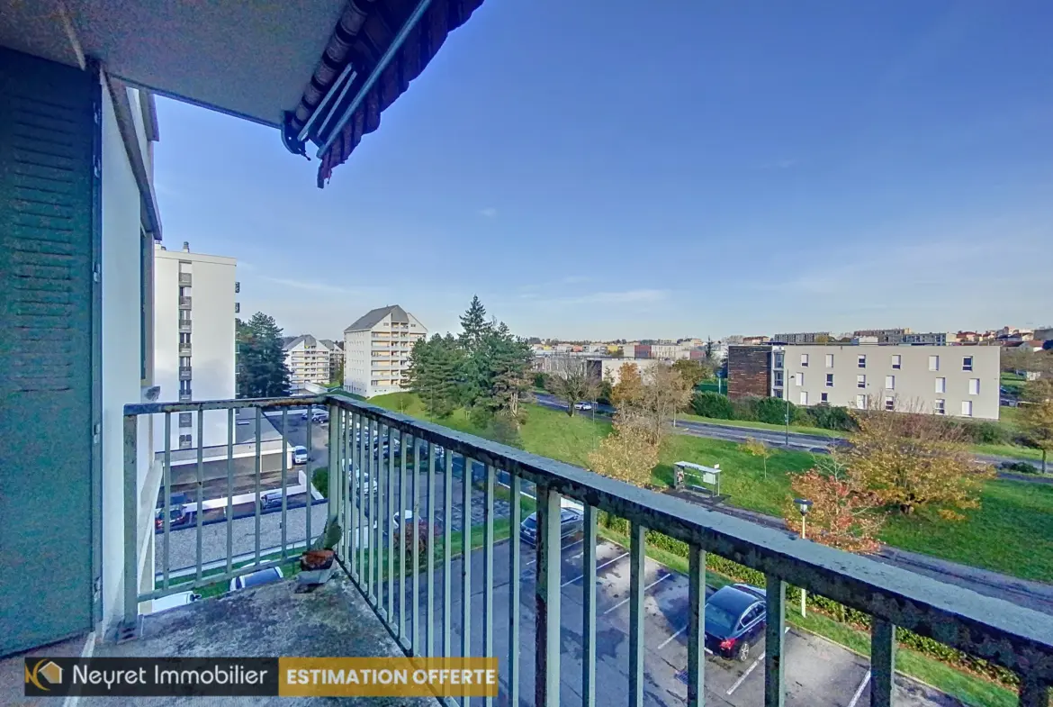 Appartement T3 avec balcon à vendre à Fontaines sur Saône 