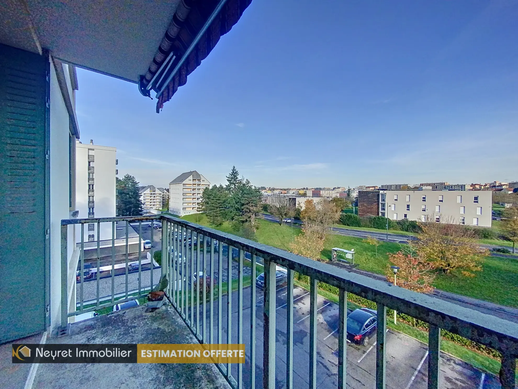 Appartement T3 avec balcon à vendre à Fontaines sur Saône 