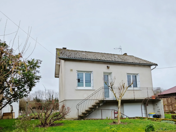 Maison sur sous-sol avec grange et terrain à La Souterraine