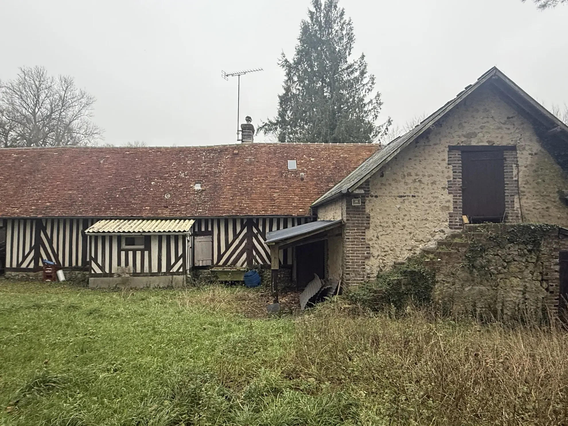 Maison à rénover en Colombages au coeur du Pays d'Auge 