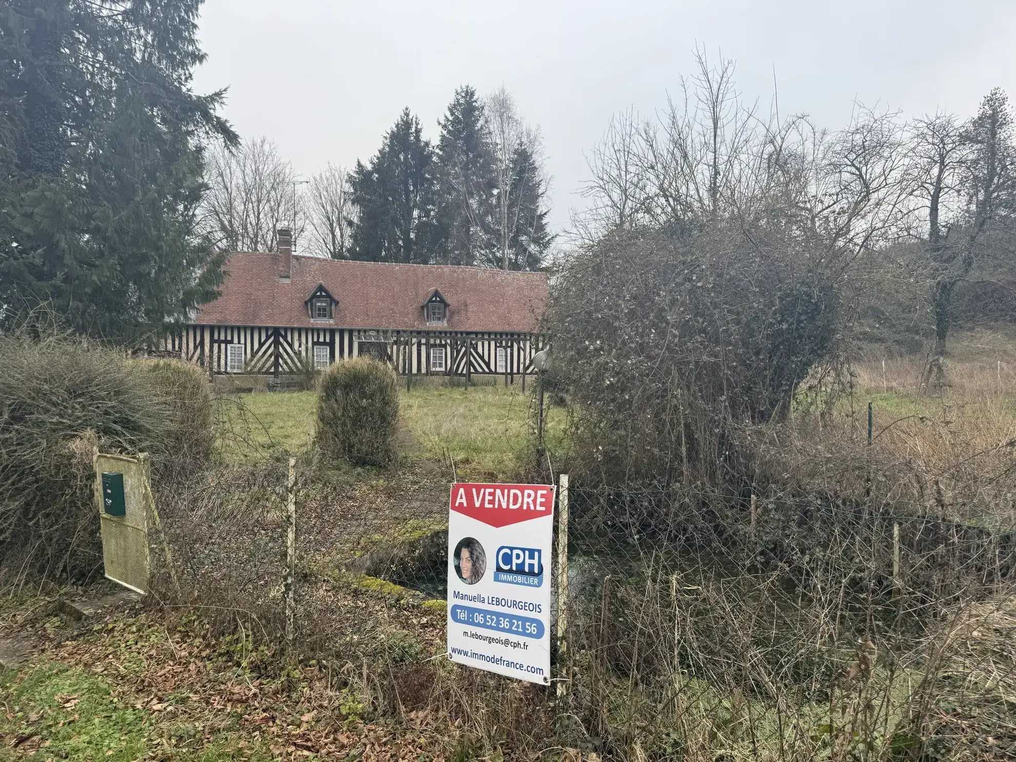 Maison à rénover en Colombages au coeur du Pays d'Auge 