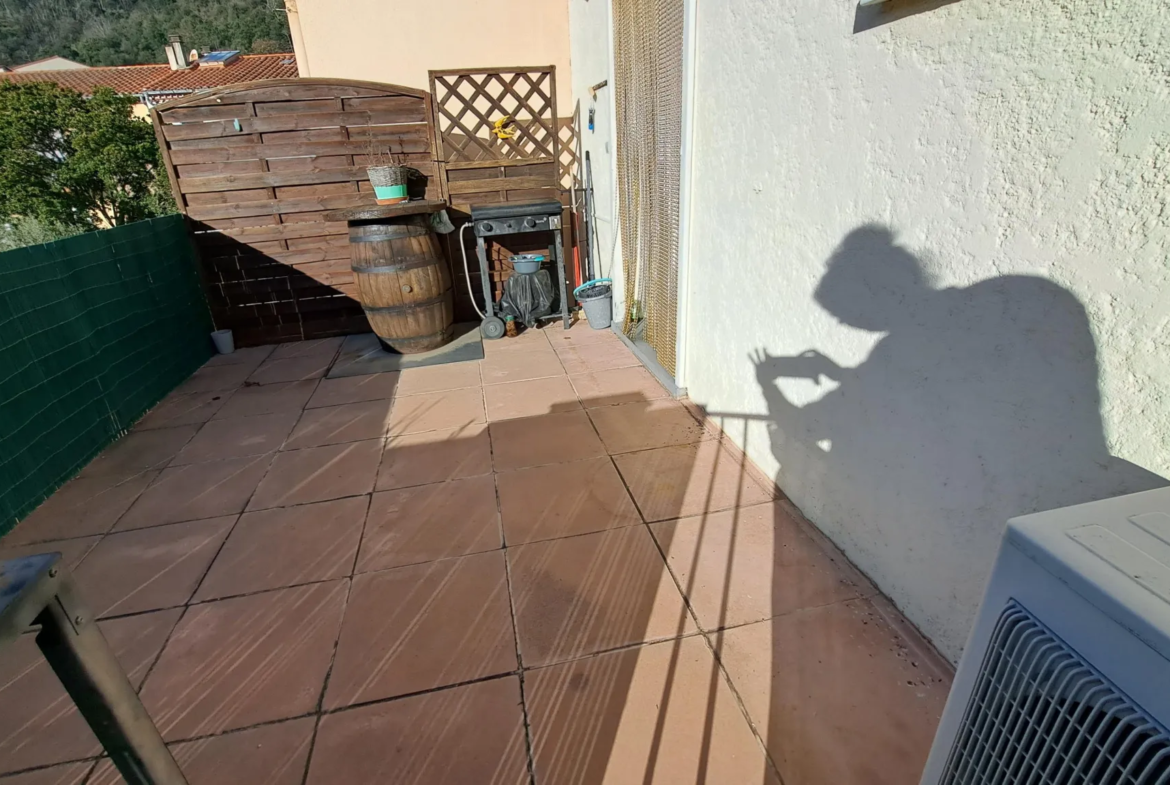 Maison familiale T4 avec jardin et piscine à Arles sur Tech 