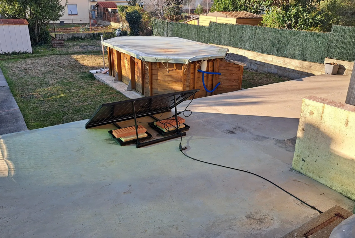 Maison familiale T4 avec jardin et piscine à Arles sur Tech 