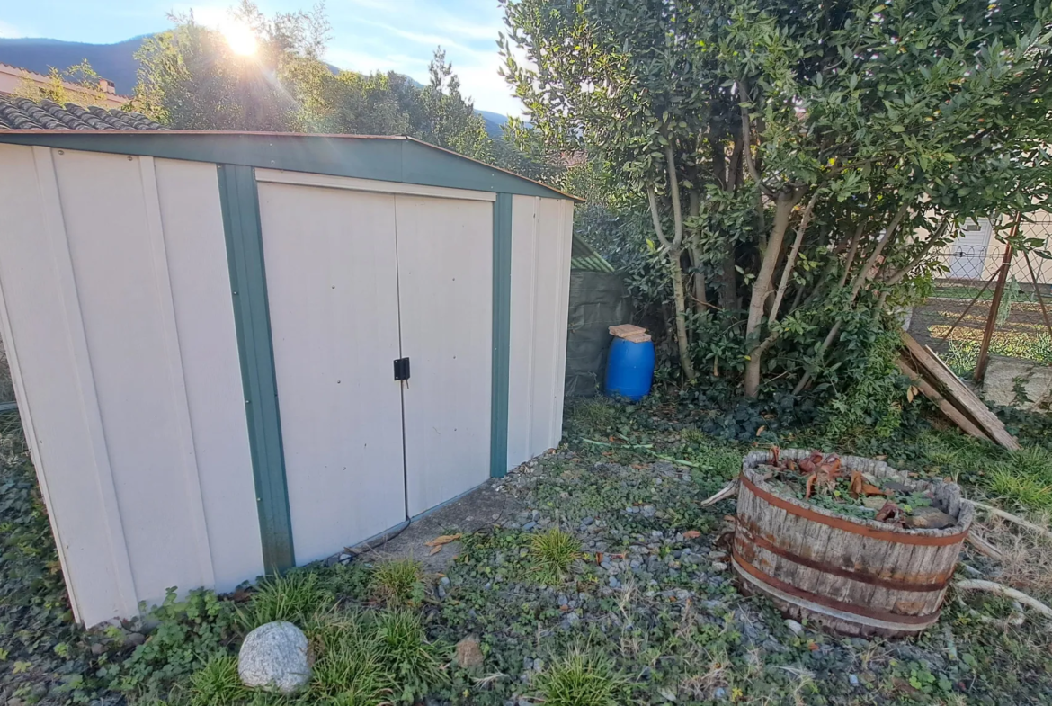 Maison familiale T4 avec jardin et piscine à Arles sur Tech 