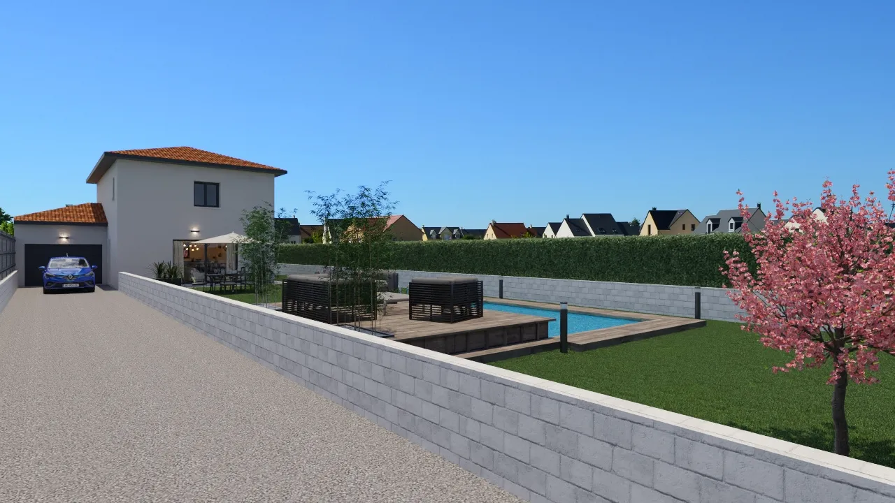 Terrain Constructible de 730 m² à Bourg Saint Christophe 