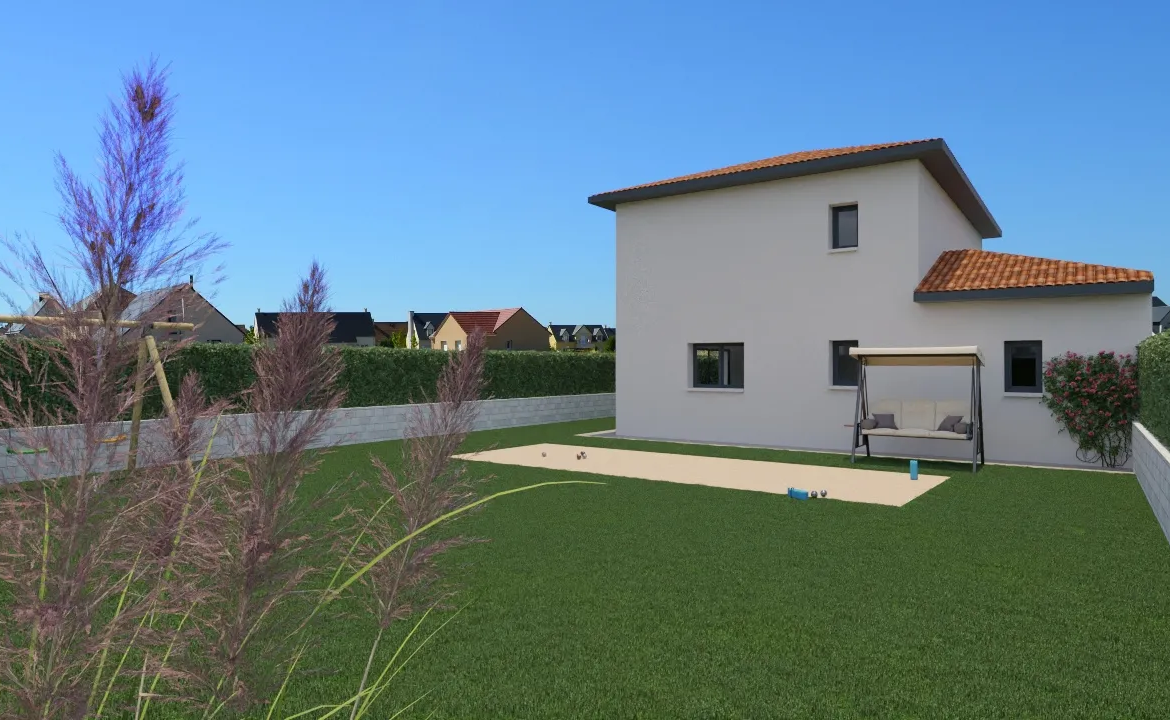 Terrain Constructible de 730 m² à Bourg Saint Christophe 