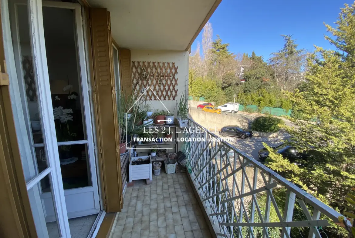 Appartement T3 avec balcon et cave à La Fourragère, Marseille 