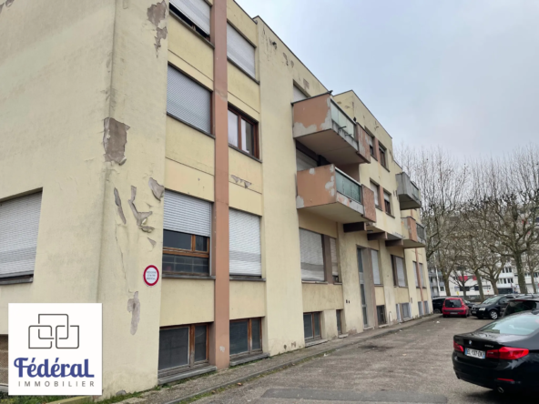 À vendre : Charmant appartement F2 avec balcon et garage à Strasbourg Cronenbourg