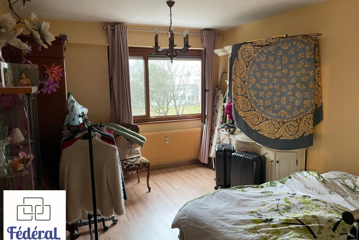 À vendre : Charmant appartement F2 avec balcon et garage à Strasbourg Cronenbourg 