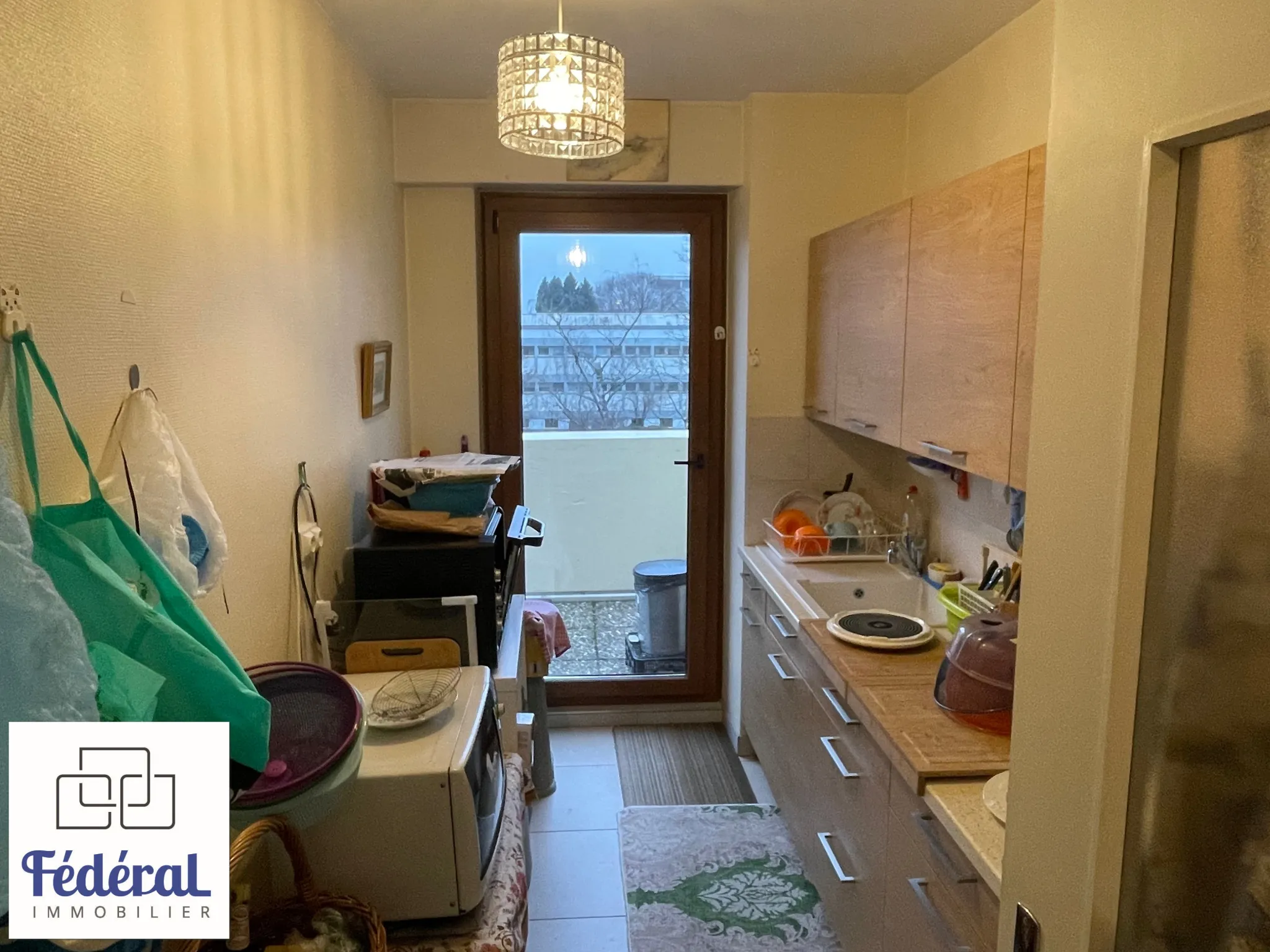 À vendre : Charmant appartement F2 avec balcon et garage à Strasbourg Cronenbourg 