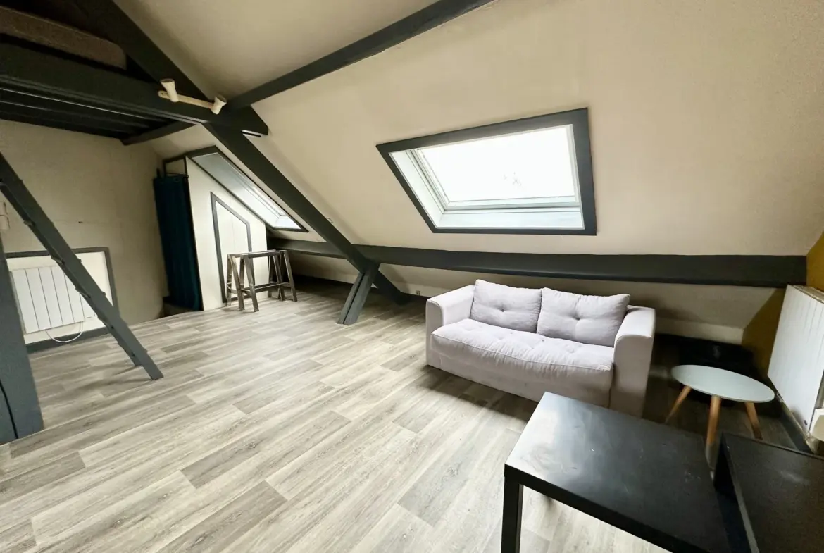 À Vendre : Appartement T1 Bis à Roubaix Grand-Place 