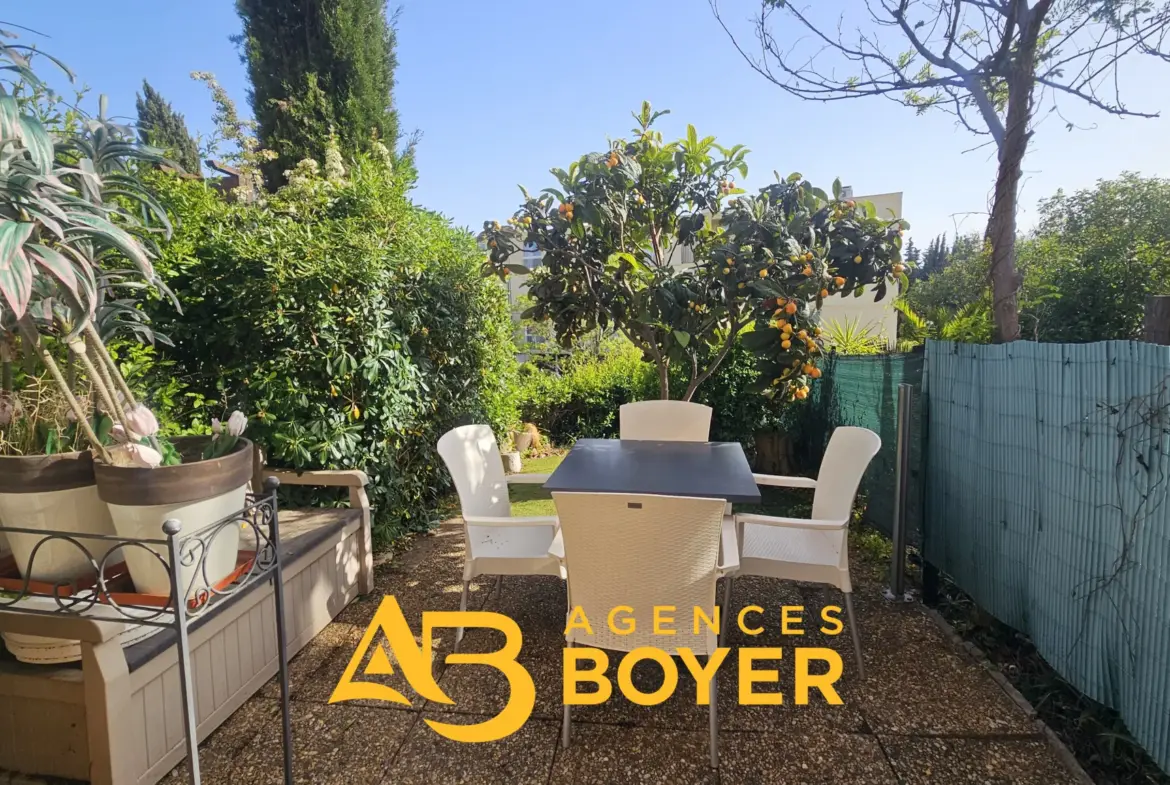 Appartement à Bandol avec jardin privatif et parking 