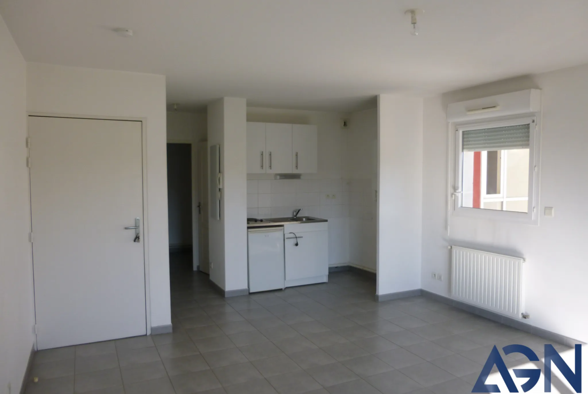 À vendre : Appartement T1 de 33,27 m² avec garage quartier Pas du Loup Montpellier 