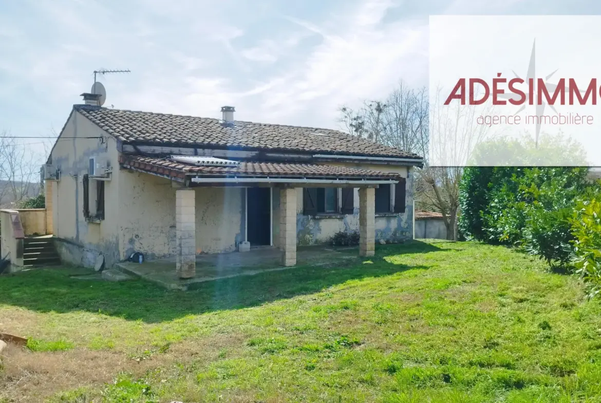 Maison de 85 m² à rénover avec jardin au calme près de Toulouse 