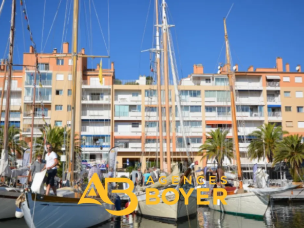 Studio à Hyères Le Port avec parking dans résidence sécurisée