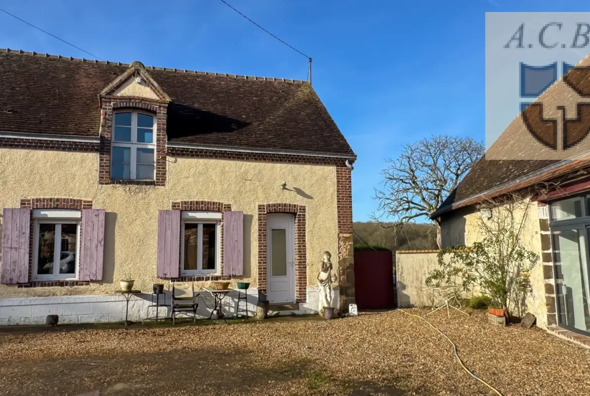 Longère de campagne à Thiron Gardais dans le Parc Naturel du Perche 