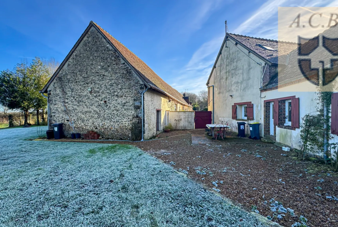 Longère de campagne à Thiron Gardais dans le Parc Naturel du Perche 