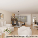 Appartement T3 à Sollies Pont - 82,99 m2 - Centre-ville