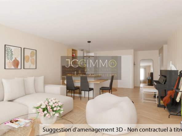 Appartement T3 à Sollies Pont - 82,99 m2 - Centre-ville