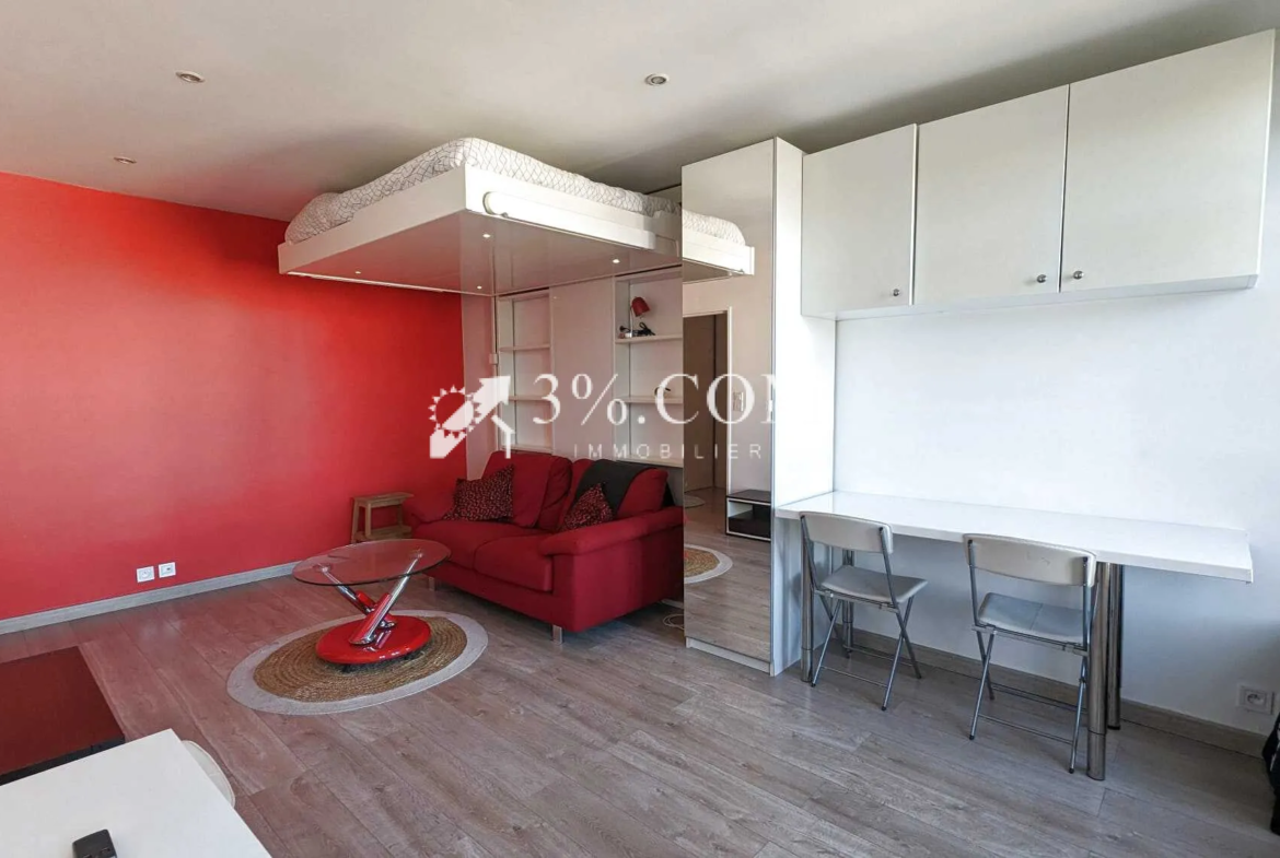 Studio meublé à vendre à Poissy Centre Ville 