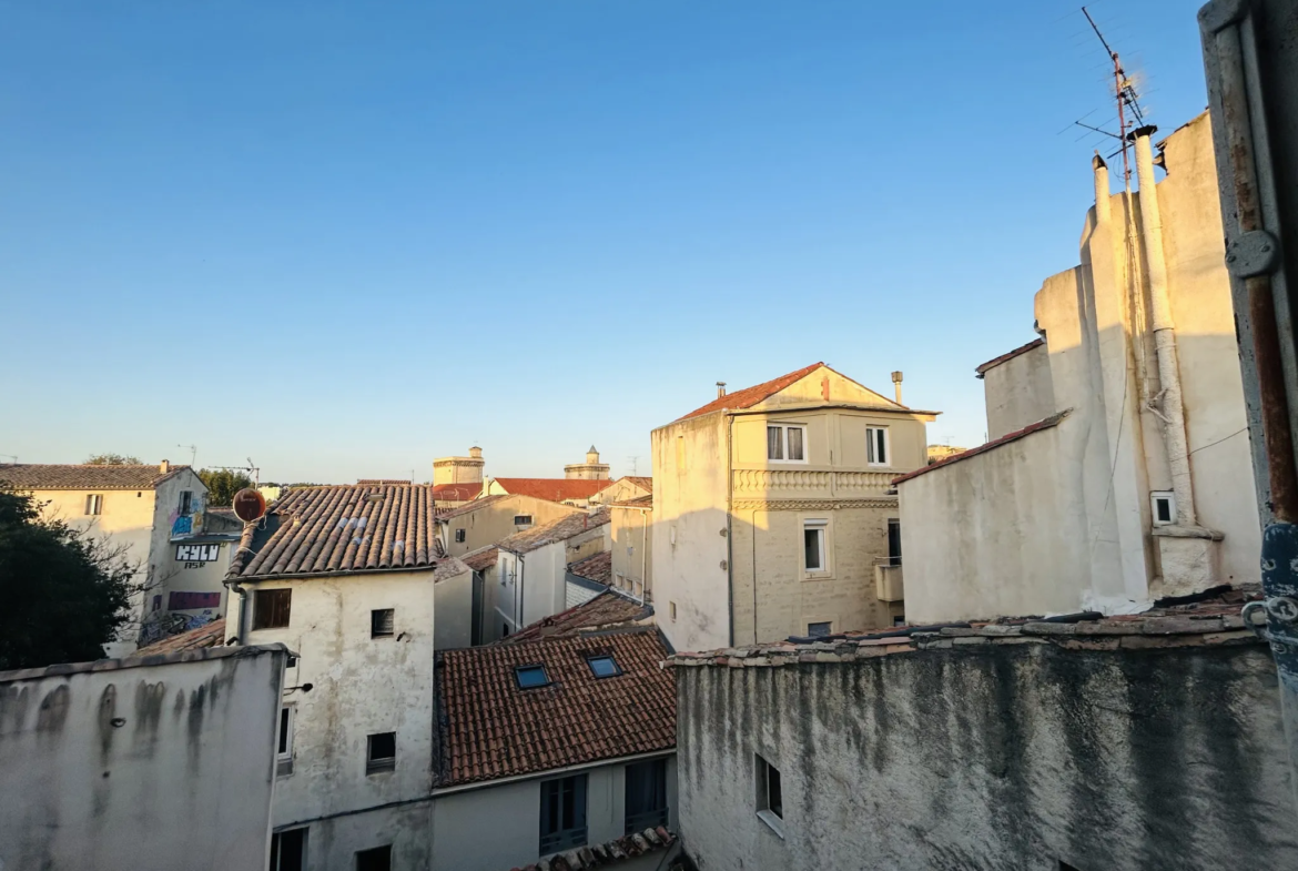 T1 de 24m² avec vue à Montpellier - Proche faculté de Droit 