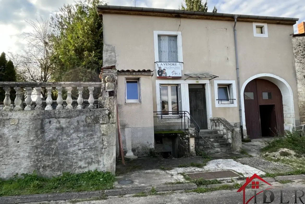 Maison de village à rénover avec vue - 85 m2 à Villars Saint Marcellin 