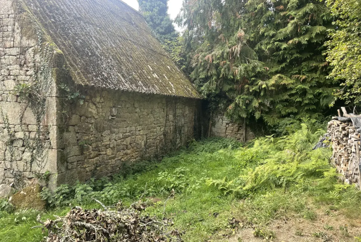 Longère à rénover à Melrand au cœur de la vallée du Blavet 