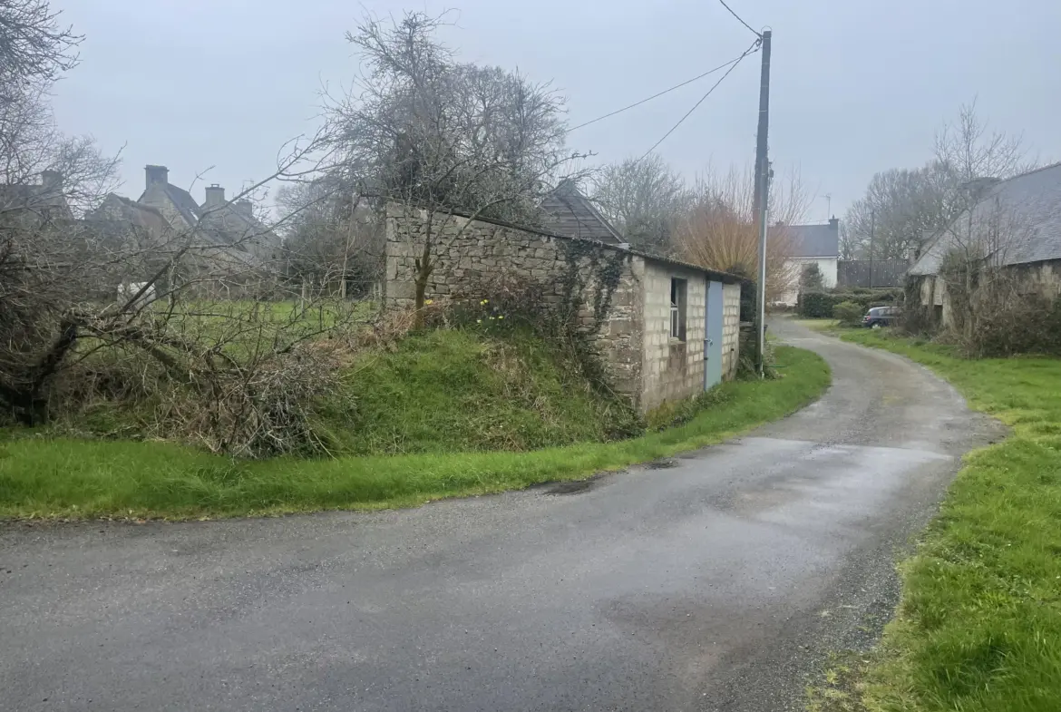 Longère à rénover à Melrand au cœur de la vallée du Blavet 