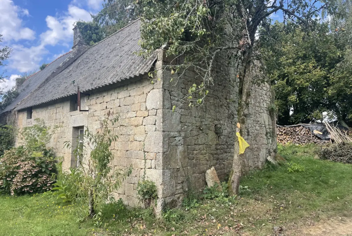 Longère à rénover à Melrand au cœur de la vallée du Blavet 