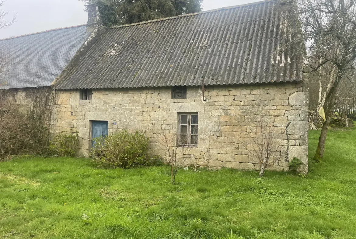 Longère à rénover à Melrand au cœur de la vallée du Blavet 