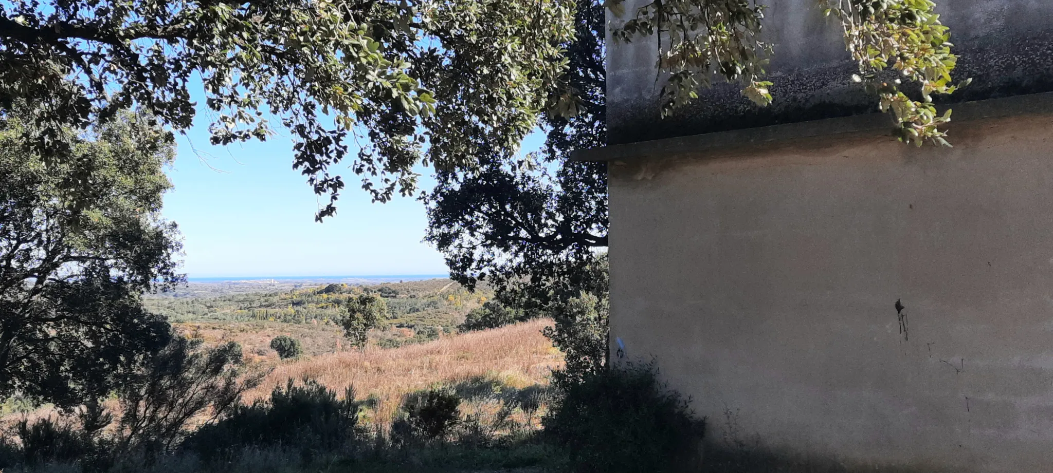 Terrain de loisir avec casot et vue sur le Canigou à Vives 