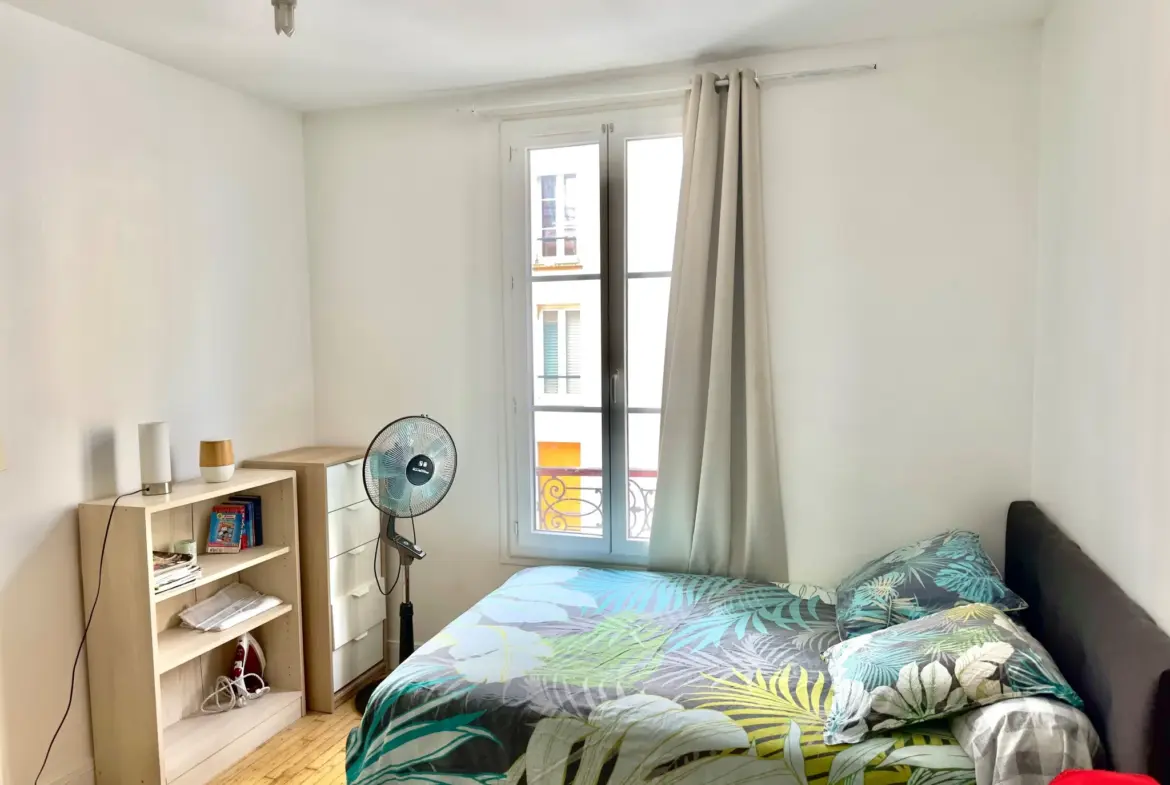 A vendre : Studio lumineux à Paris 17ème, idéal investisseur 