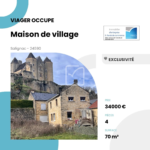 Charmante maison en viager occupé à Salignac