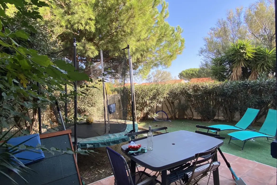 Villa T3 à vendre à Torreilles-Plage avec jardin et terrasse 