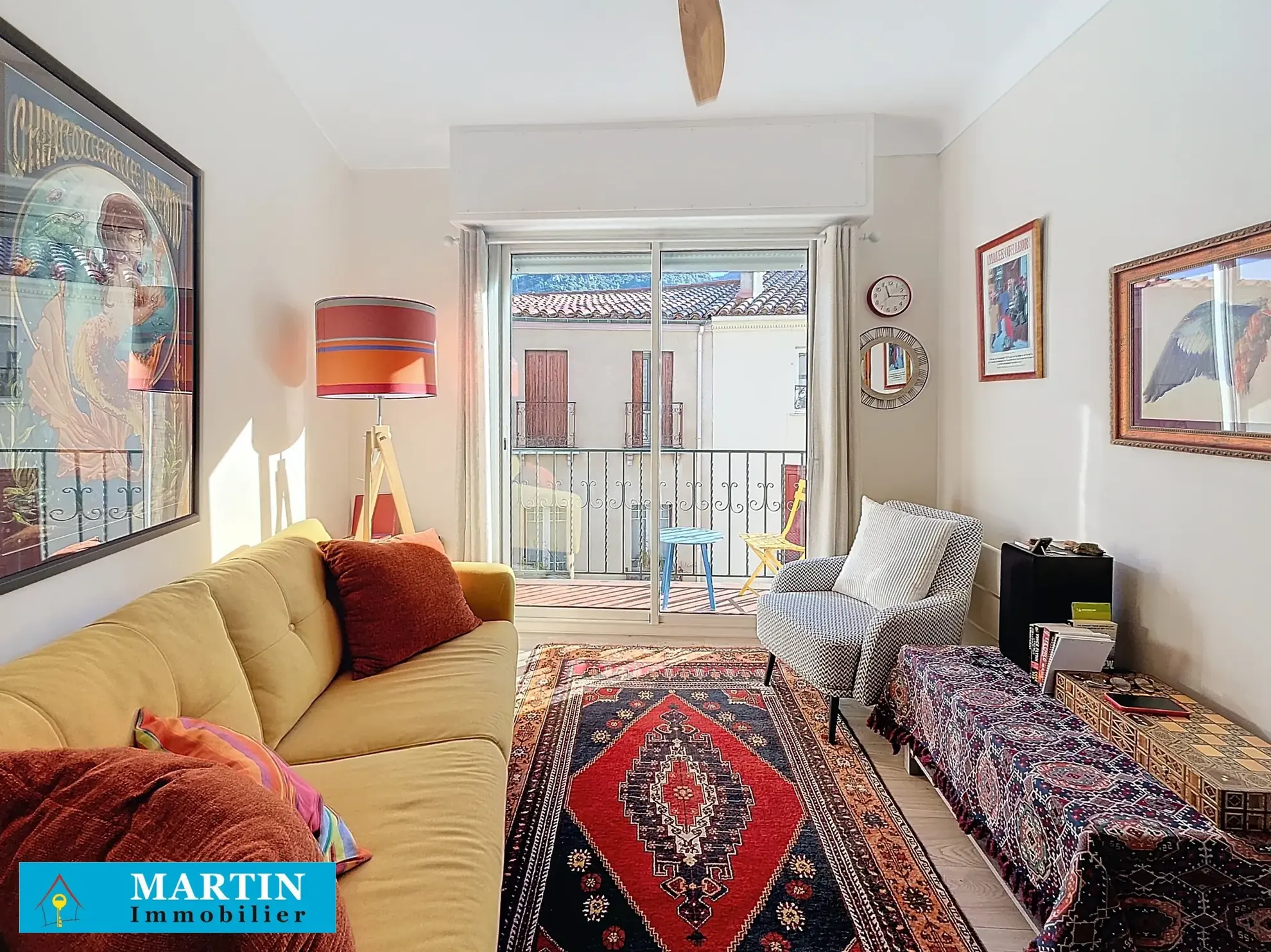 Vente d'un appartement F2 avec balcon à Amélie-les-Bains 