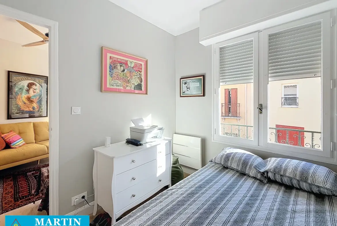 Vente d'un appartement F2 avec balcon à Amélie-les-Bains 