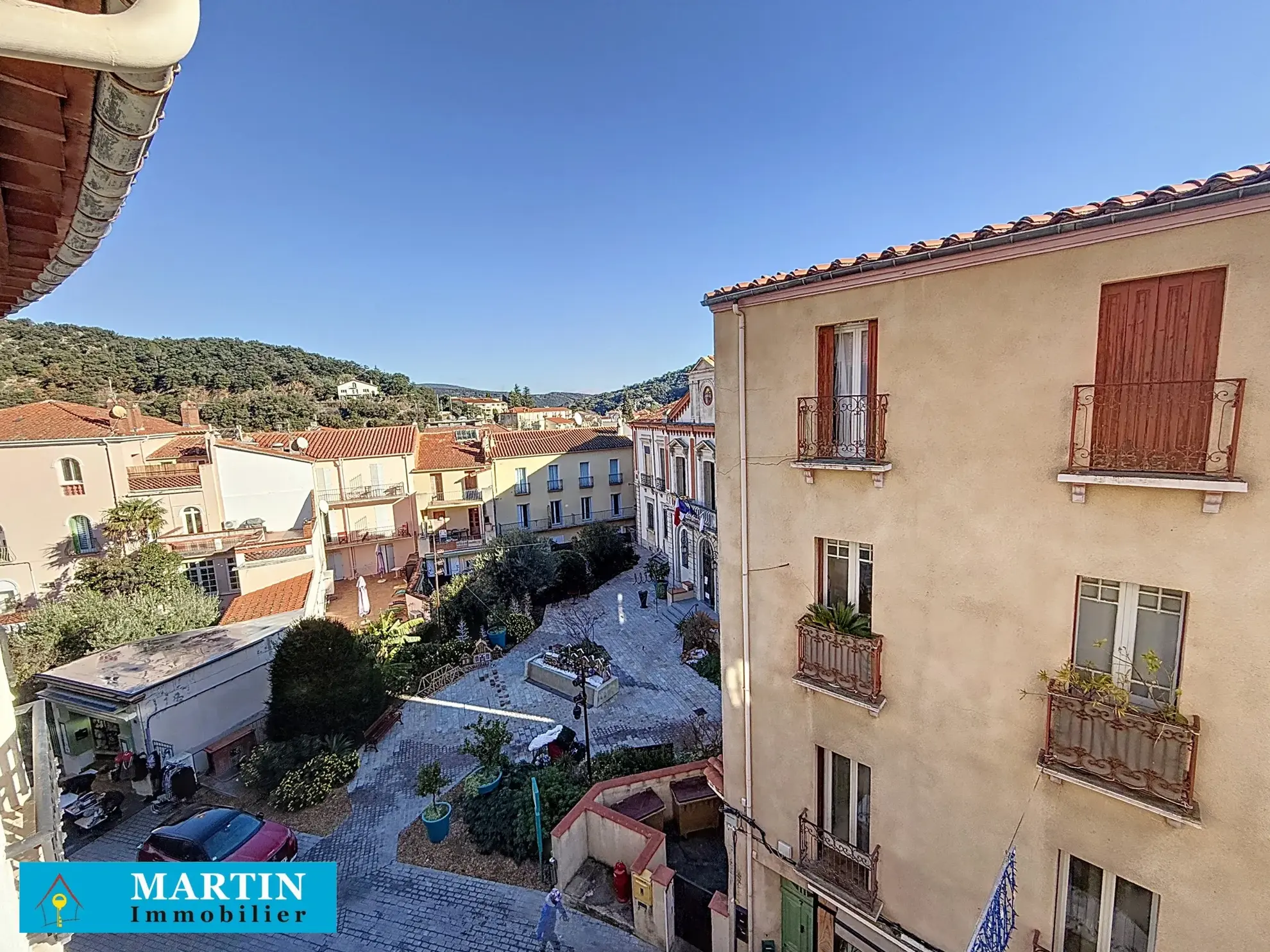 Vente d'un appartement F2 avec balcon à Amélie-les-Bains 