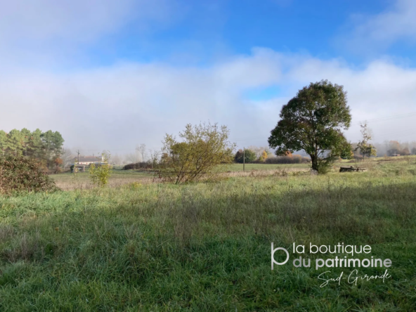 Terrain à bâtir de 1065 m² à Birac, proche de Bazas