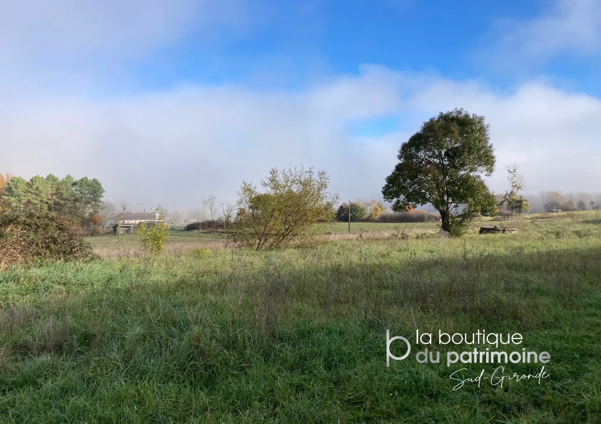 Terrain à bâtir de 1065 m² à Birac, proche de Bazas 