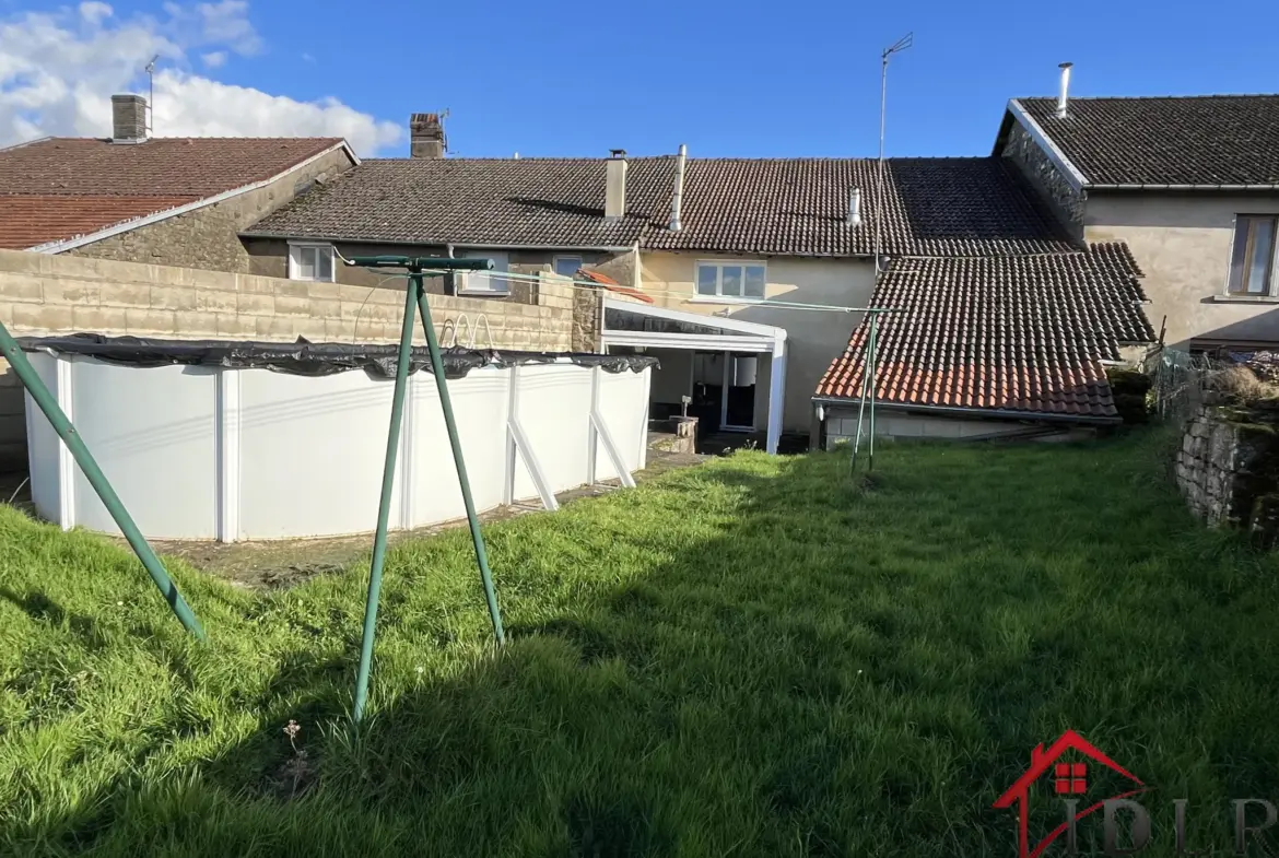 Maison de village de 148m² à Damremont avec terrain de 1386m² 