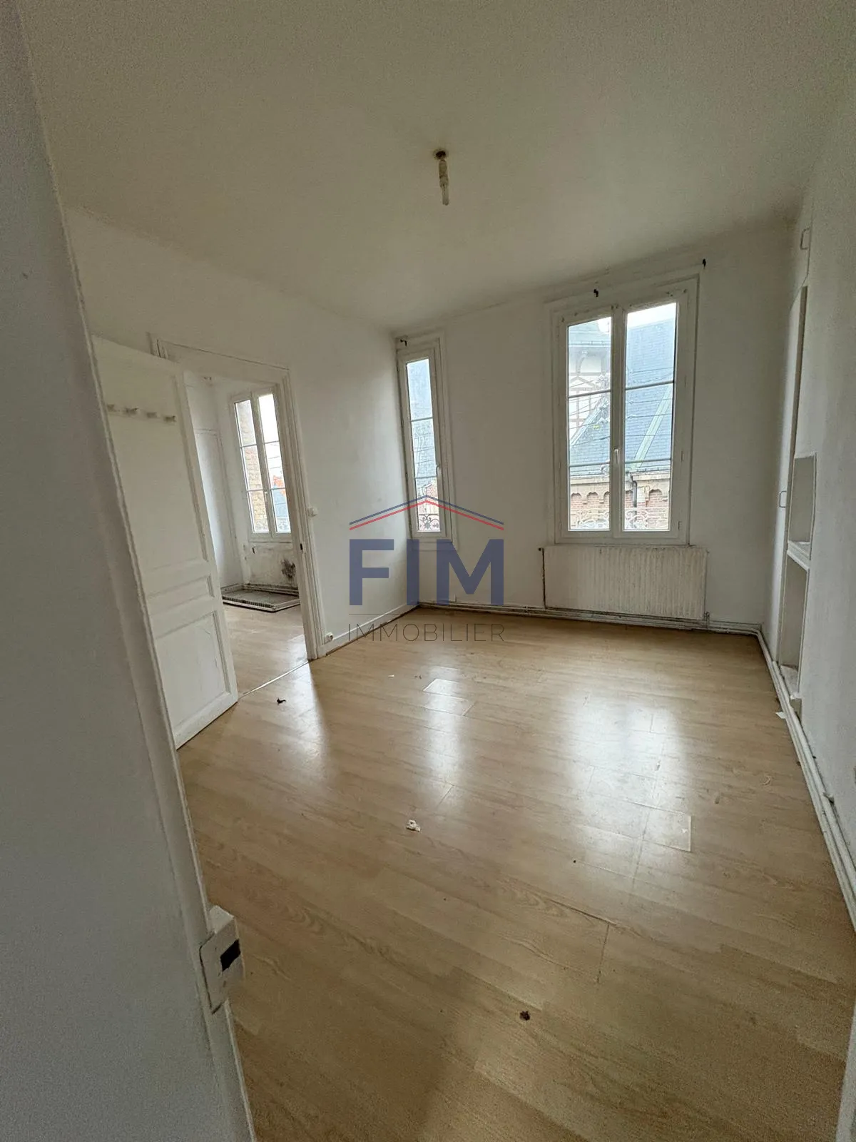 Vente appartement F2 à Dieppe - 39.68 m² - Classe F 