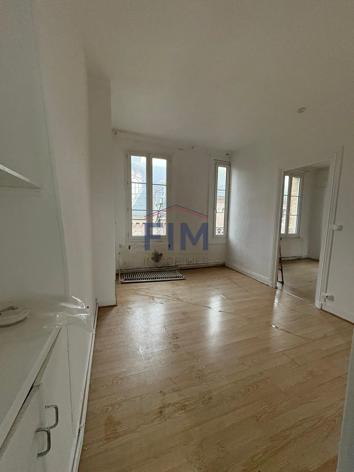 Vente appartement F2 à Dieppe - 39.68 m² - Classe F 