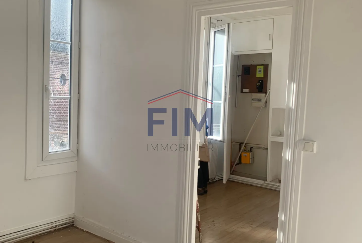 Vente appartement F2 à Dieppe - 39.68 m² - Classe F 